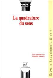Tapa de La Quadrature du sens