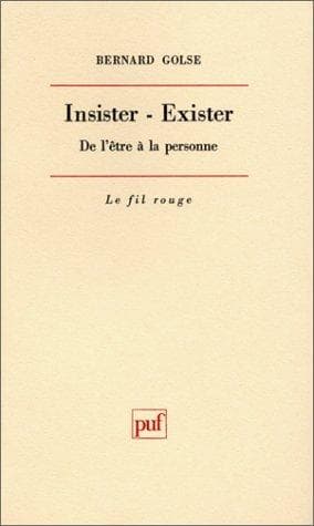 Tapa de Insister-exister