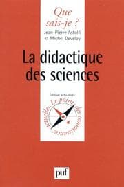 Tapa de La didactique des sciences