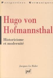 Tapa de Hugo von Hofmannsthal