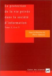Tapa de La protection de la vie privée dans la société d'information