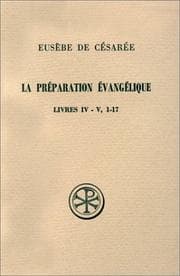 Tapa de La Préparation évangélique