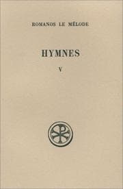 Tapa de Hymnes (Sources chretiennes)