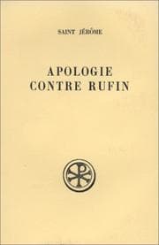 Tapa de Apologie contre Rufin