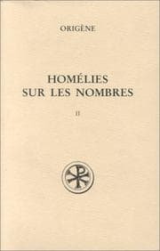 Tapa de Homélies sur les nombres