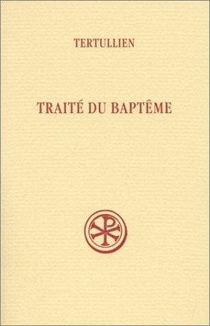 Tapa de De baptismo