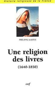 Tapa de Une religion des livres, 1640-1850