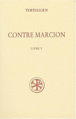 Tapa de Contre Marcion