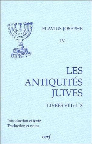 Tapa de Les antiquités juives