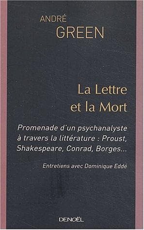 Tapa de La lettre et la mort