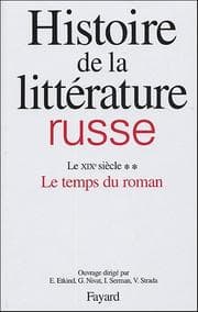 Tapa de Histoire de la littérature russe (French Edition)