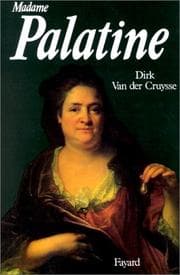 Tapa de Madame Palatine, princesse européenne