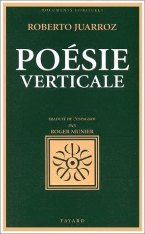 Tapa de Poésie verticale