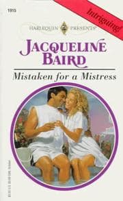 Tapa de Mistaken for a Mistress