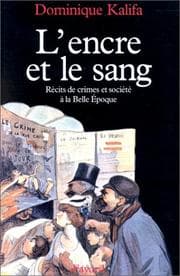 Tapa de L' encre et le sang