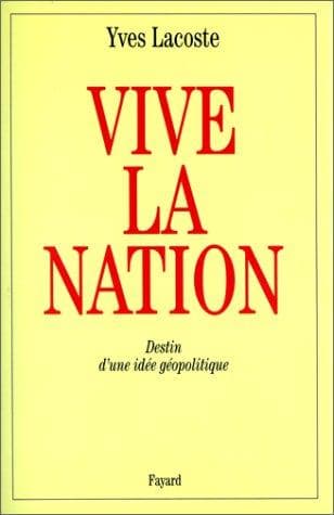 Tapa de Vive la nation