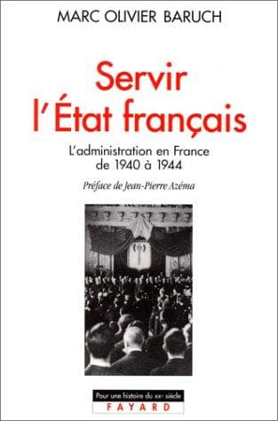 Tapa de Servir l'Etat français