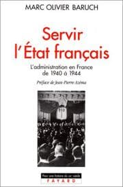 Tapa de Servir l'Etat français