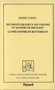Tapa de Des droits des deux souverains en matière de religion