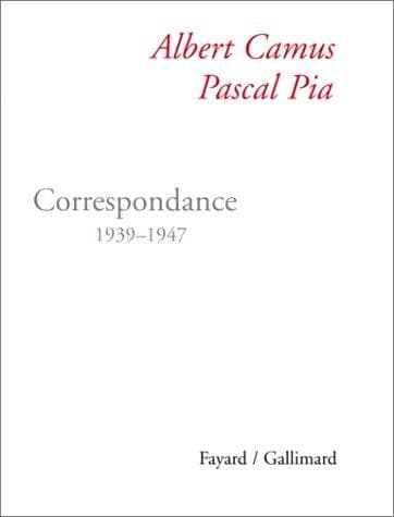 Tapa de Correspondance 1939-1947