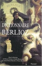Tapa de Dictionnaire Berlioz (French Edition)