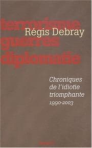 Tapa de Chroniques de l'idiotie triomphante