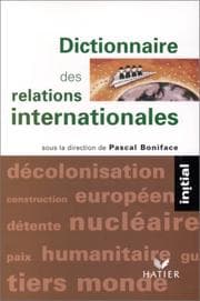 Tapa de Dictionnaire des relations internationales