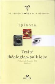 Tapa de Spinoza - traité théologico-politique