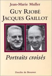Tapa de Guy Riobé, Jacques Gaillot