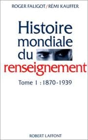 Tapa de Histoire mondiale du renseignement