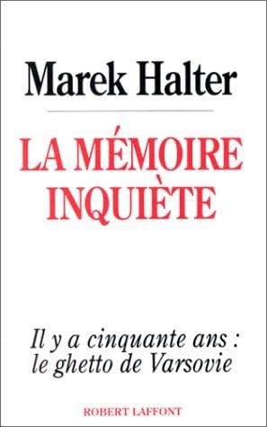 Tapa de La mémoire inquiète