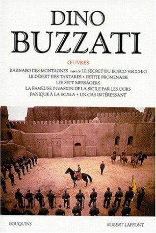 Tapa de Oeuvres de Dino Buzzati