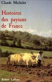 Tapa de Histoires des paysans de France