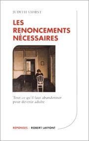 Tapa de Les renoncements nécessaires