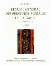 Tapa de Recueil général des peintures murales de la Gaule