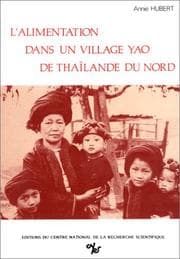 Tapa de L' alimentation dans un village Yao de Thaïlande du Nord