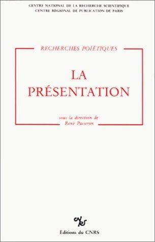 Tapa de La Présentation
