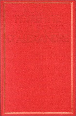 Tapa de La jeunesse d'Alexandre