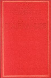 Tapa de La jeunesse d'Alexandre