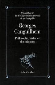 Tapa de Georges Canguilhem, philosophe, historien des sciences