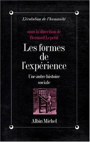 Tapa de Les Formes de l'expérience