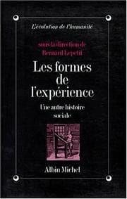 Tapa de Les Formes de l'expérience