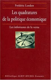 Tapa de Les quadratures de la politique économique