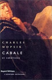 Tapa de Cabale et cabalistes