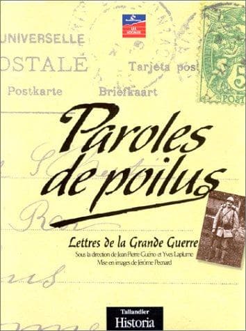 Tapa de Paroles de poilus