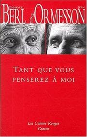 Tapa de Tant que vous penserez à moi