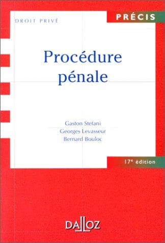 Tapa de Procédure pénale