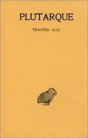 Tapa de Euvres morales (Collection des universites de France)
