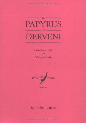 Tapa de Le papyrus de Derveni