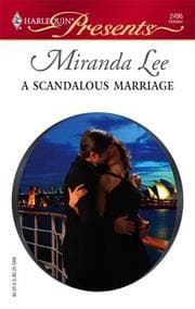 Tapa de A Scandalous Marriage